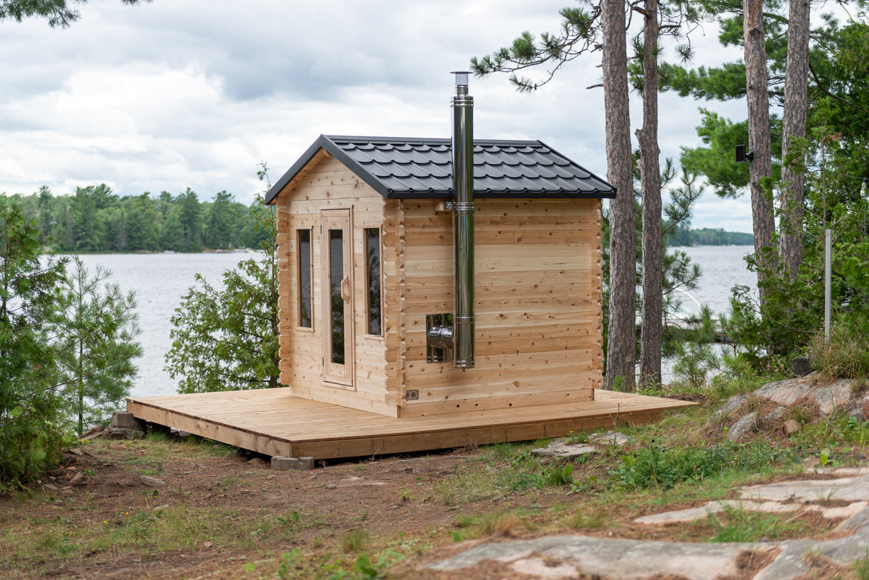 Wood Burning Outdoor Saunas