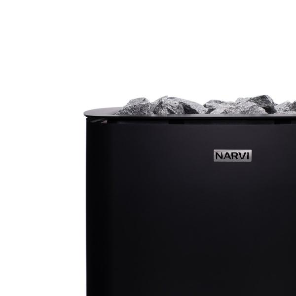Narvi NC Black Wood Burning Heater