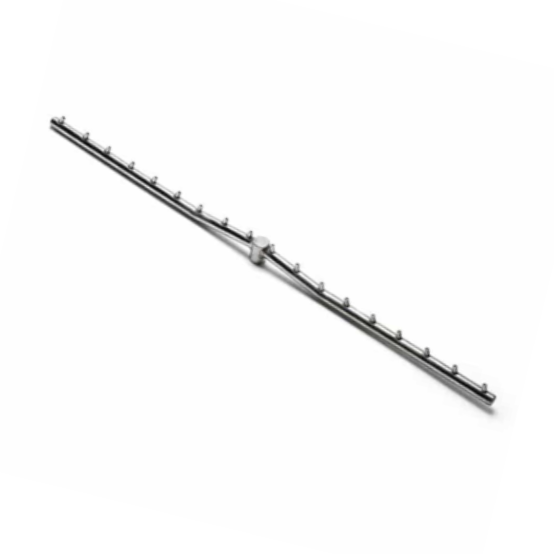HPC Fire Phoenix 47x25-Inch Linear Hammered Copper Gas Fire Pit