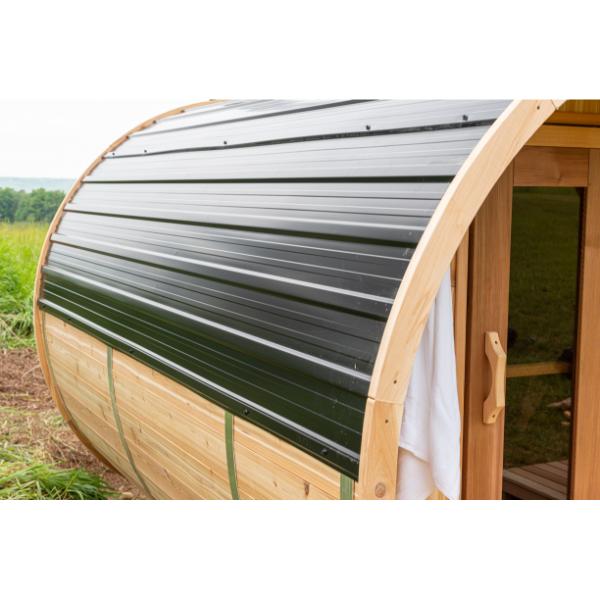 Leisurecraft CT Serenity Wood Burning Barrel Sauna