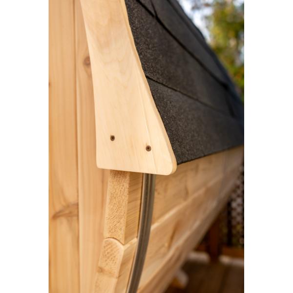 Leisurecraft CT Serenity Wood Burning Barrel Sauna