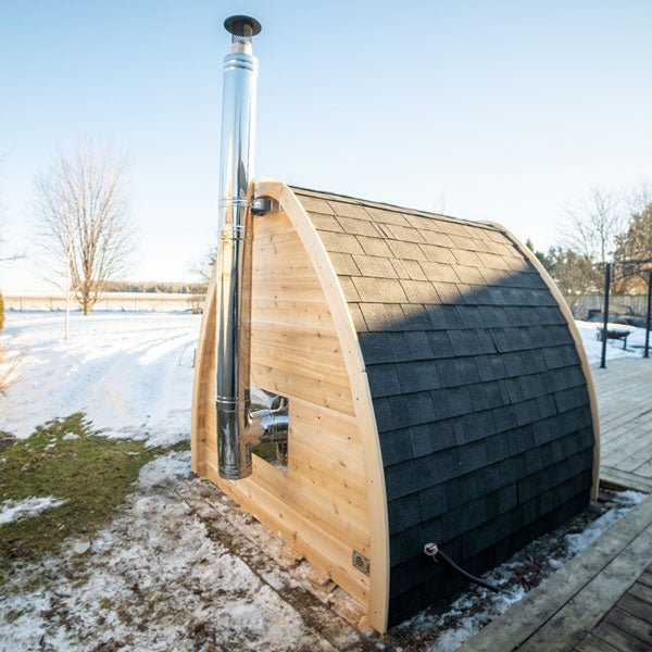 Leisurecraft CT Mini POD Wood Burning Sauna