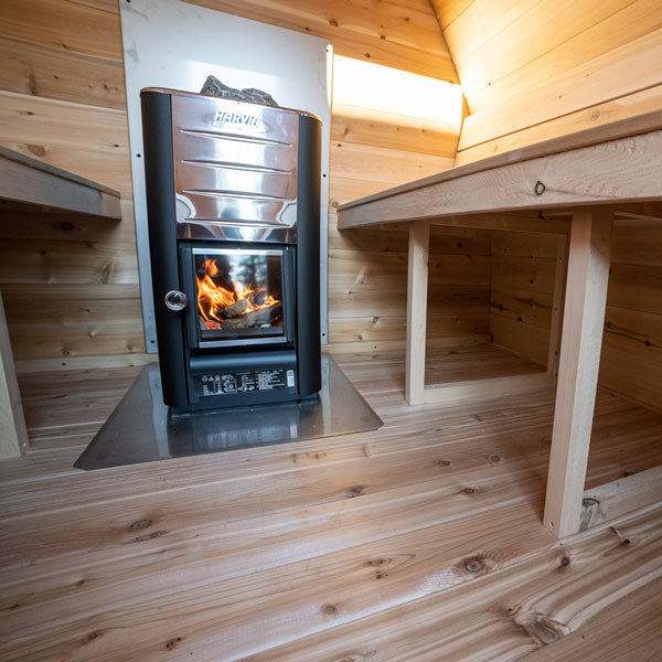 Leisurecraft CT Mini POD Wood Burning Sauna