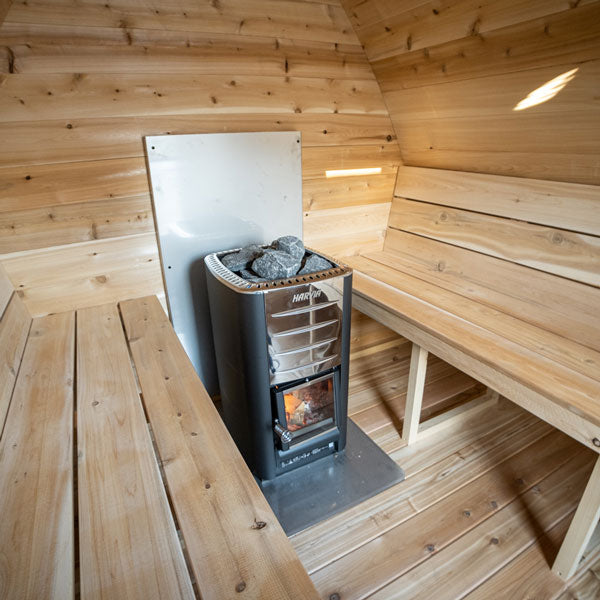 Leisurecraft CT Mini POD Wood Burning Sauna