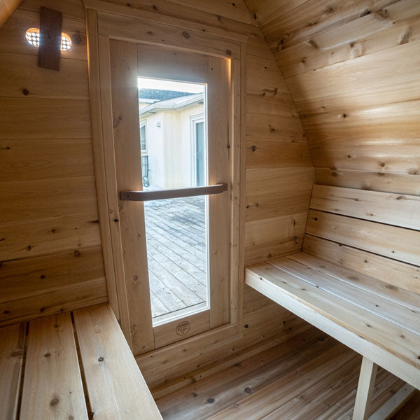 Leisurecraft CT Mini POD Wood Burning Sauna