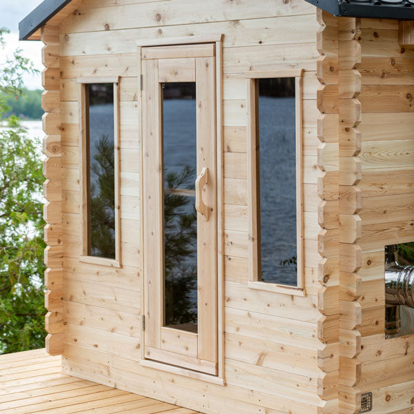 Leisurecraft CT Georgian Cabin Electric Heated Sauna