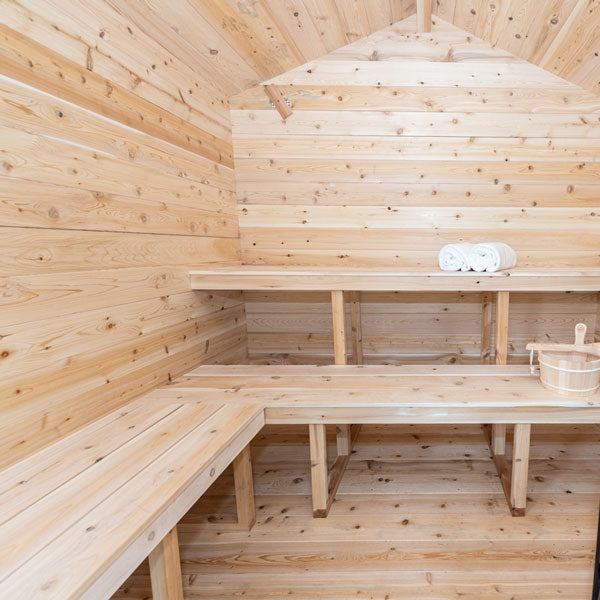 Leisurecraft CT Georgian Cabin Electric Heated Sauna
