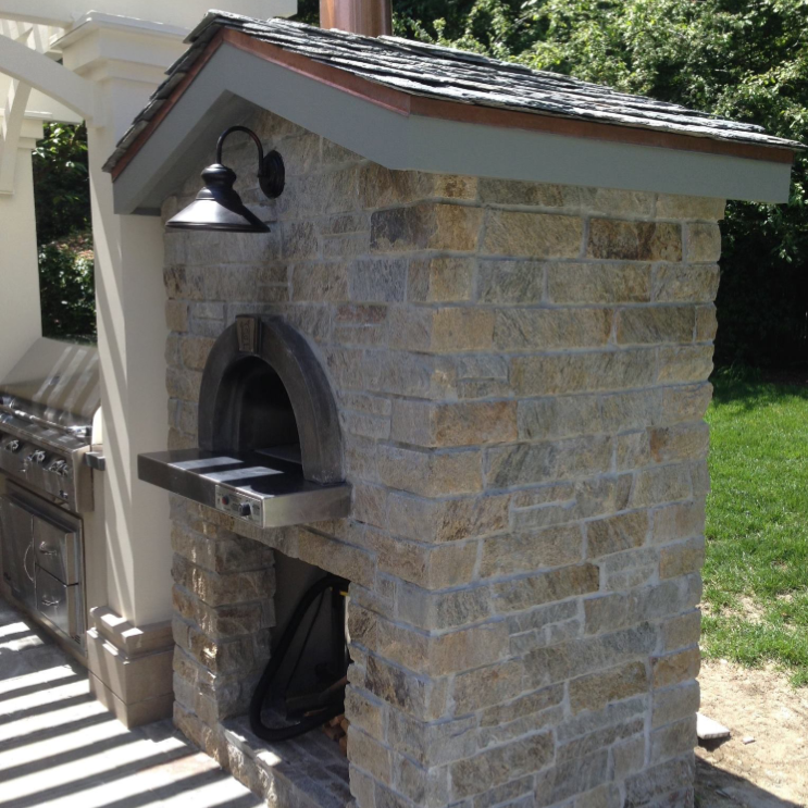 HPC Fire Di Napoli Series Hybrid Dual Fuel Wood & Gas Pizza Enclosed Oven