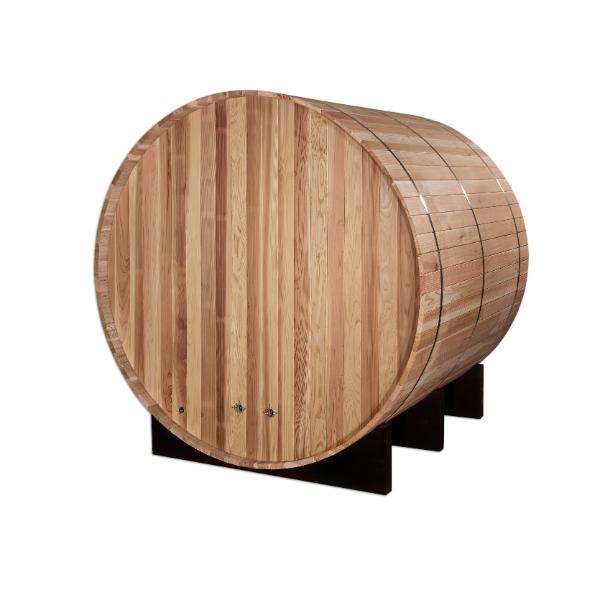 Golden Designs "Arosa" 4 Person Barrel Traditional Sauna (GDI-B004-01)