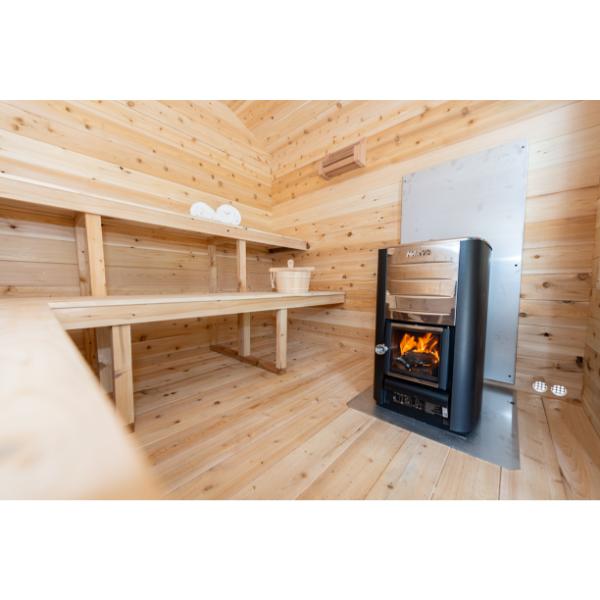 Leisurecraft CT Georgian Cabin Wood Burning Sauna