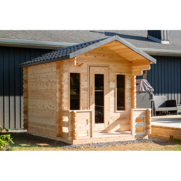 Leisurecraft CT Georgian Cabin Electric Heated Sauna