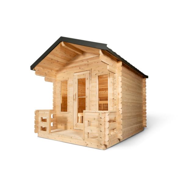 Leisurecraft CT Georgian Cabin Electric Heated Sauna