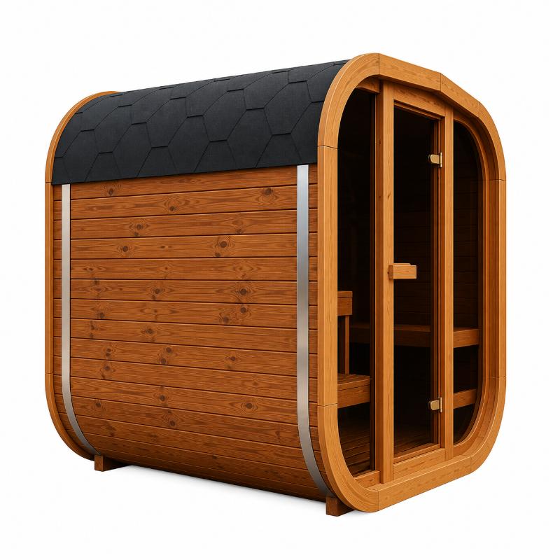 Mande MW16 ThermoWood® Outdoor 4 Person Sauna