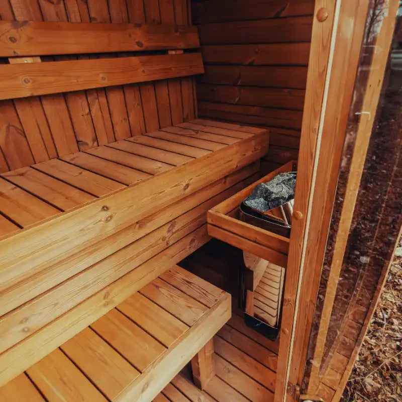 Mande MW12 ThermoWood® Outdoor 3 Person Sauna