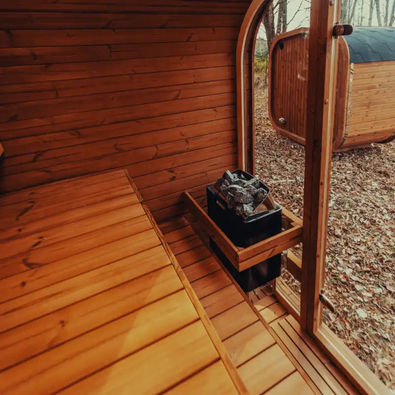 Mande MW16 ThermoWood® Outdoor 4 Person Sauna