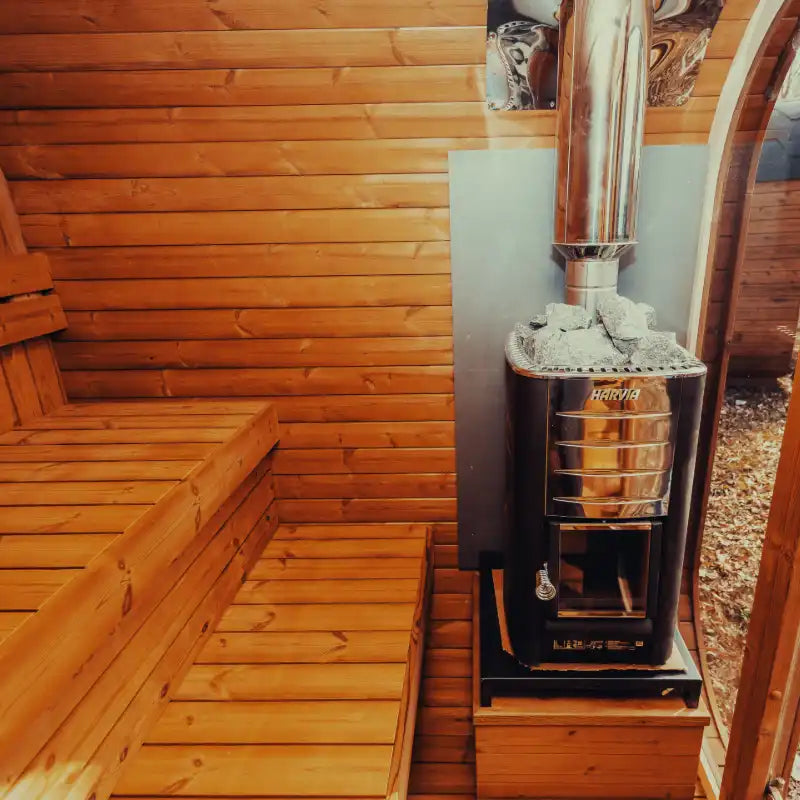 Mande MW20 ThermoWood® Outdoor 6 Person Sauna