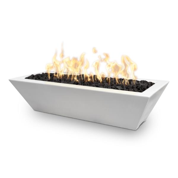 The Outdoor Plus GFRC Linear Maya Fire Bowl