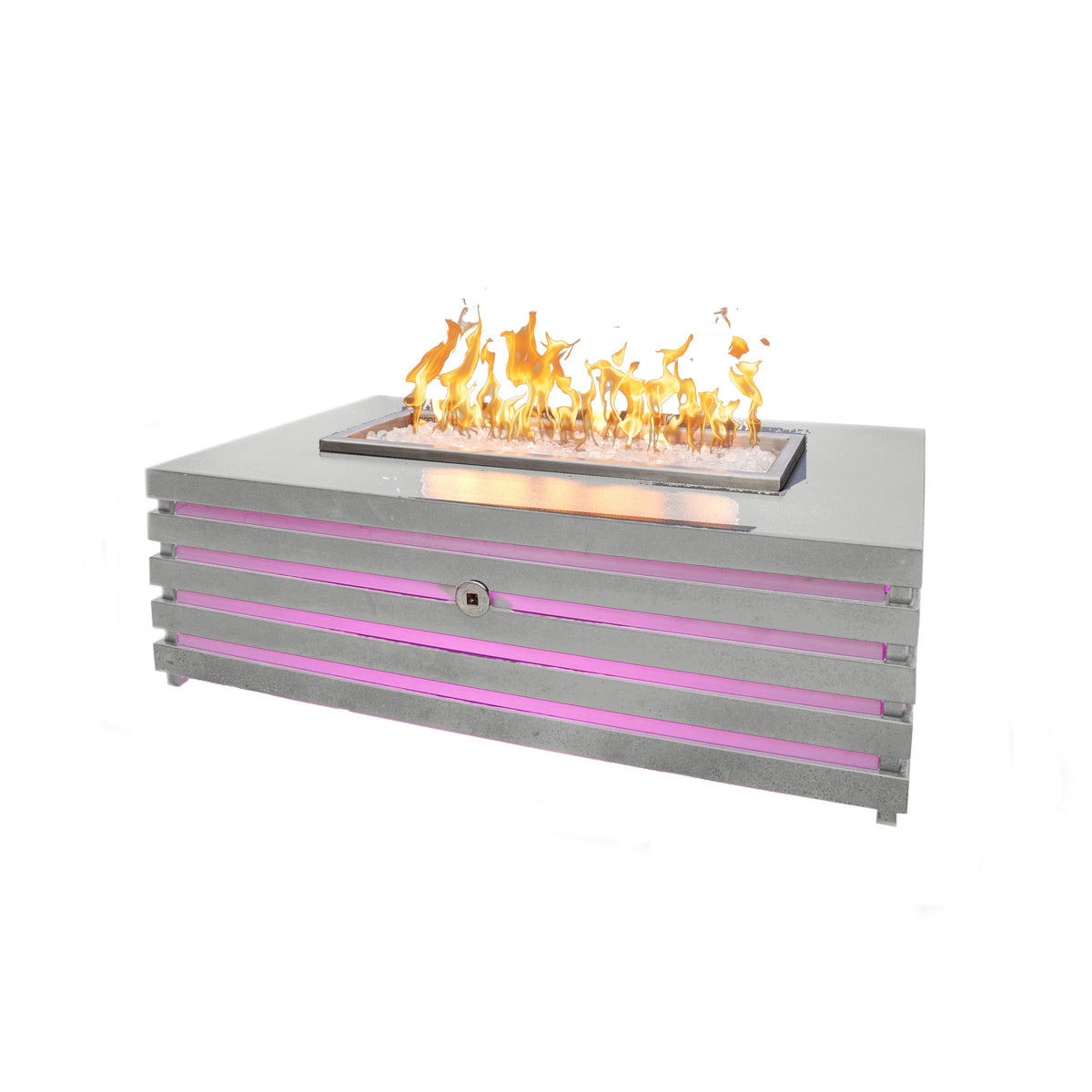 Amina Powder Coat Fire Pit - Pewter