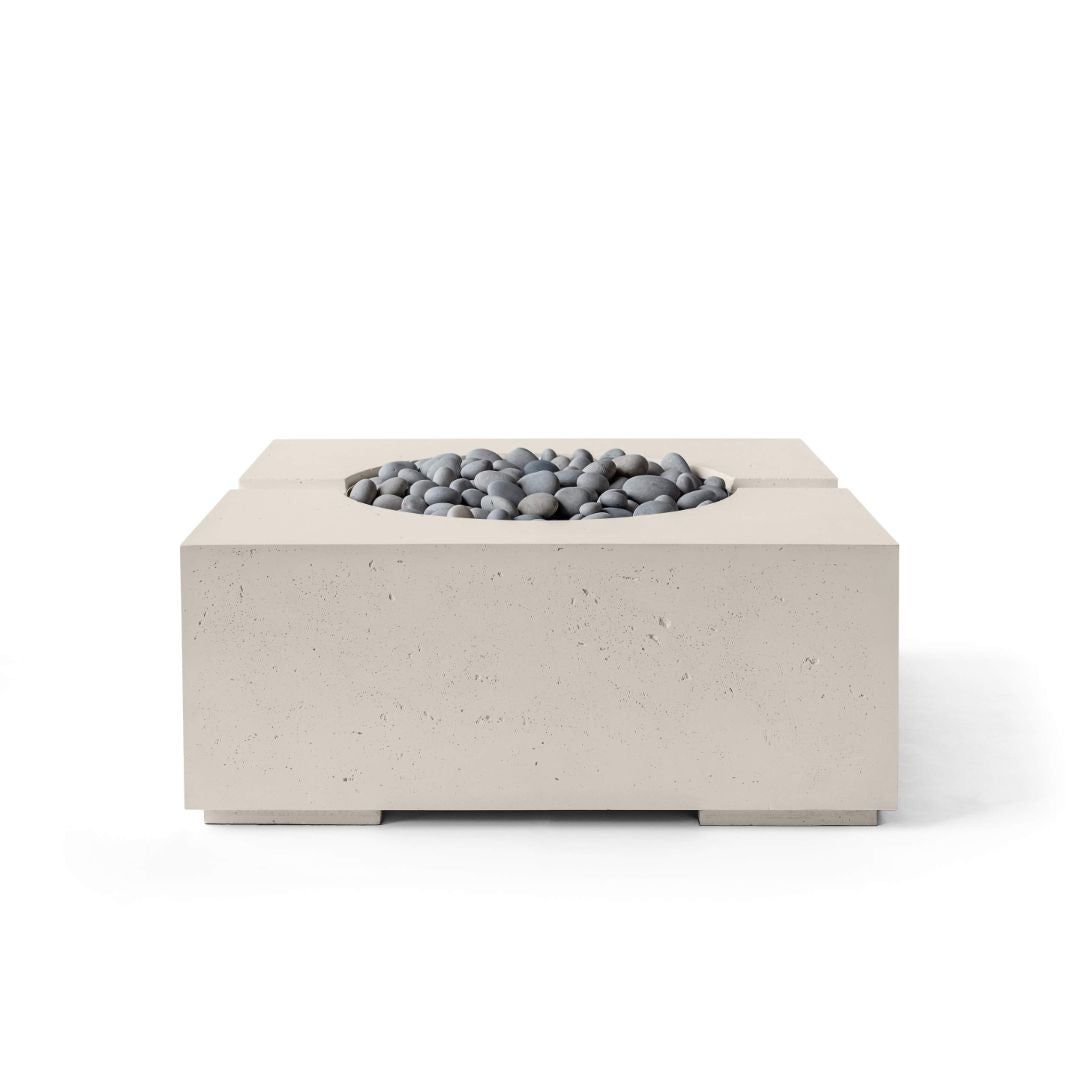 HPC Fire Bravo Square Lightweight Concrete 32" Fire Pit by Dekko