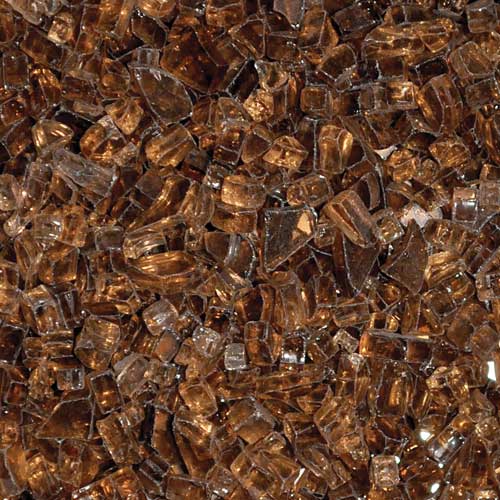 HPC Fire 1/4 Inch Decorative Fire Glass - 10 lbs