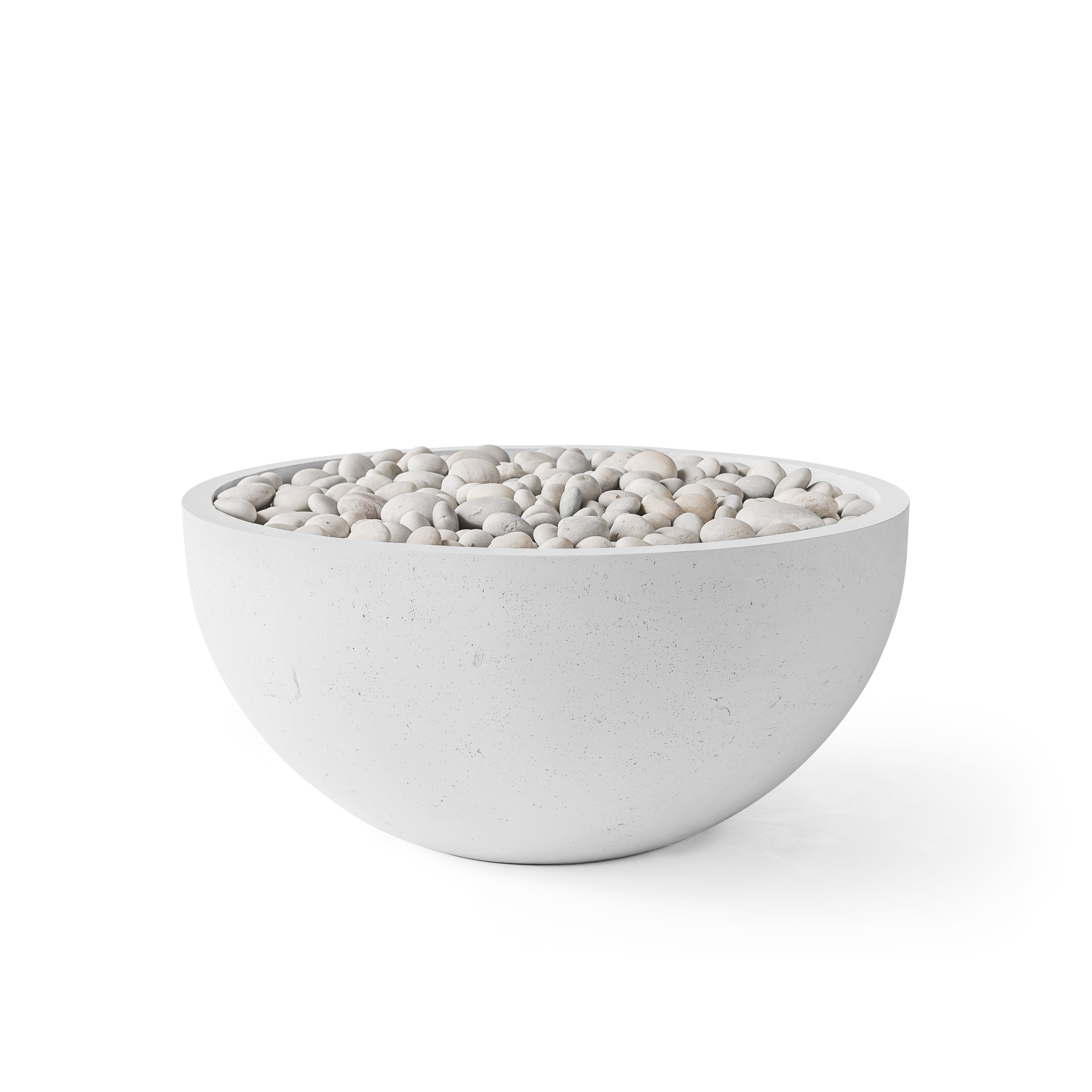 HPC Fire Serenade Concrete 40" Fire Pit by Dekko