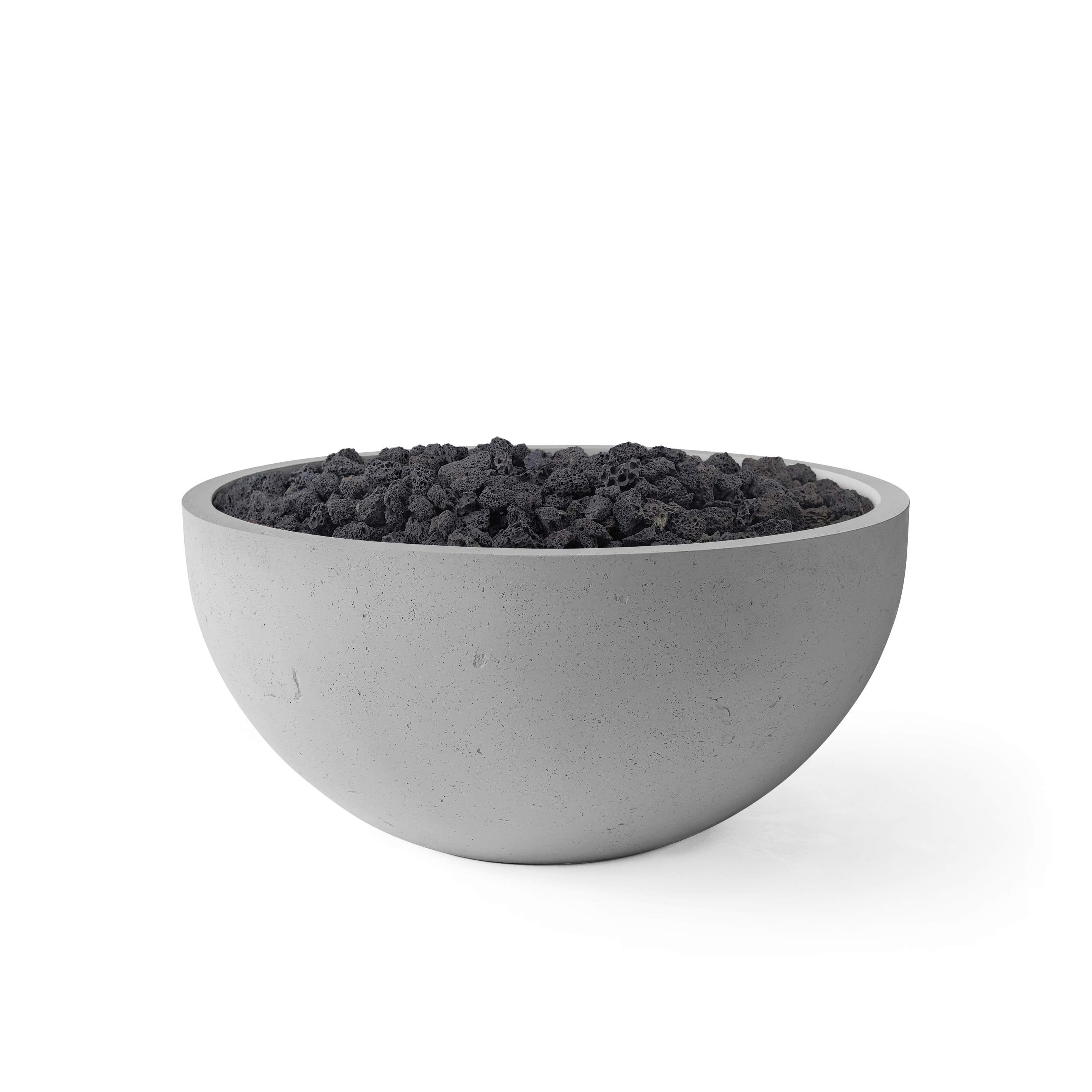 HPC Fire Serenade Concrete 40" Fire Pit by Dekko