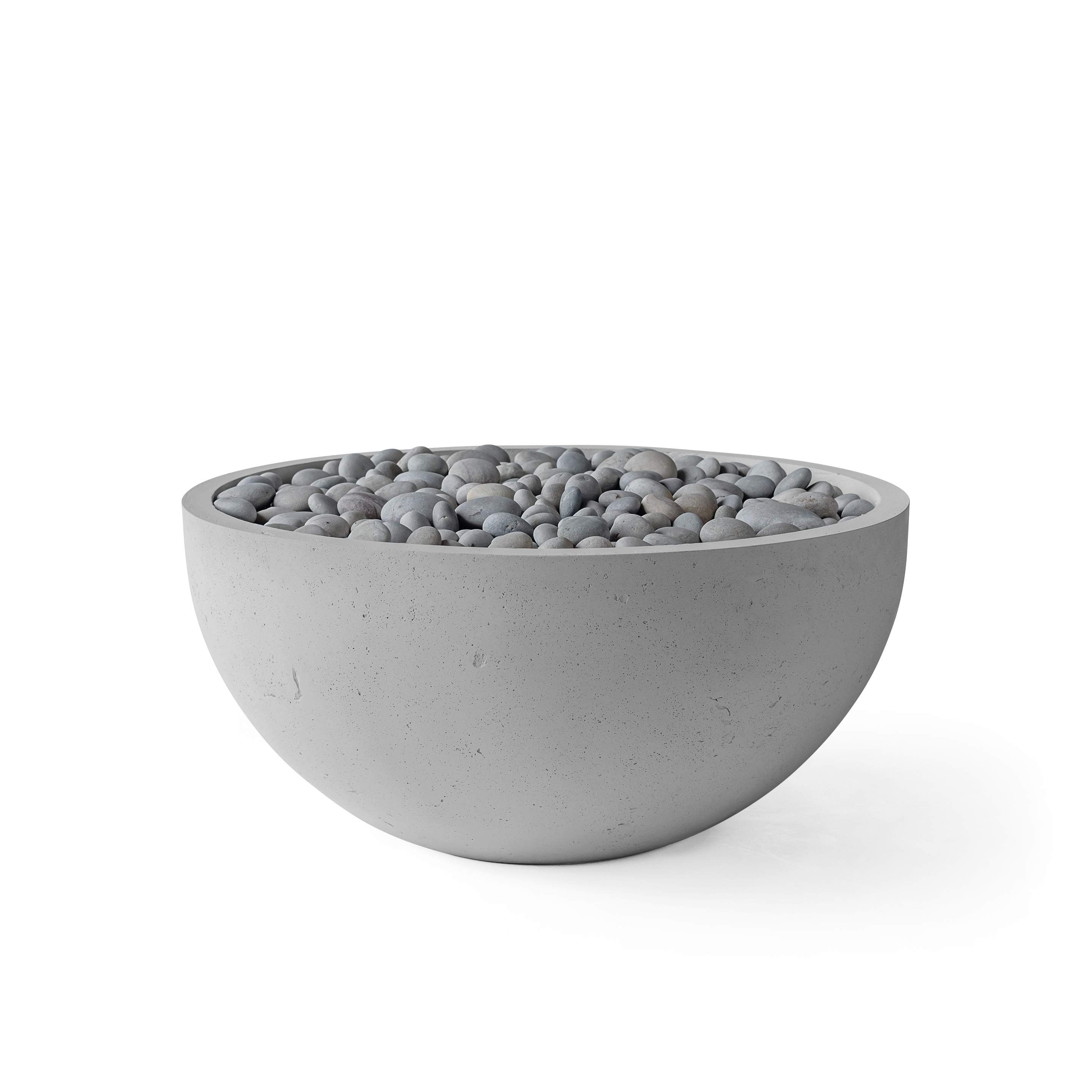 HPC Fire Serenade Concrete 40" Fire Pit by Dekko