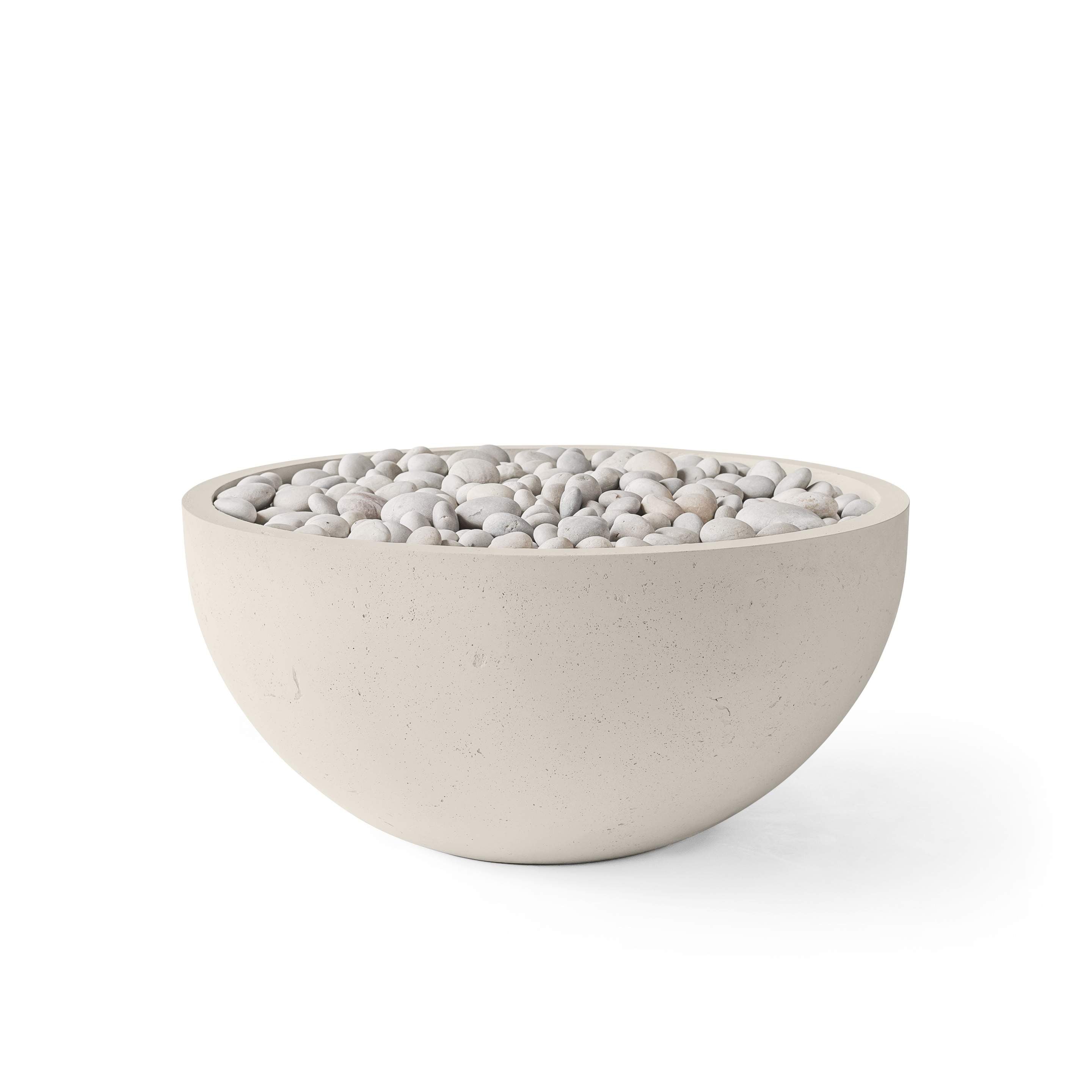HPC Fire Serenade Concrete 40" Fire Pit by Dekko
