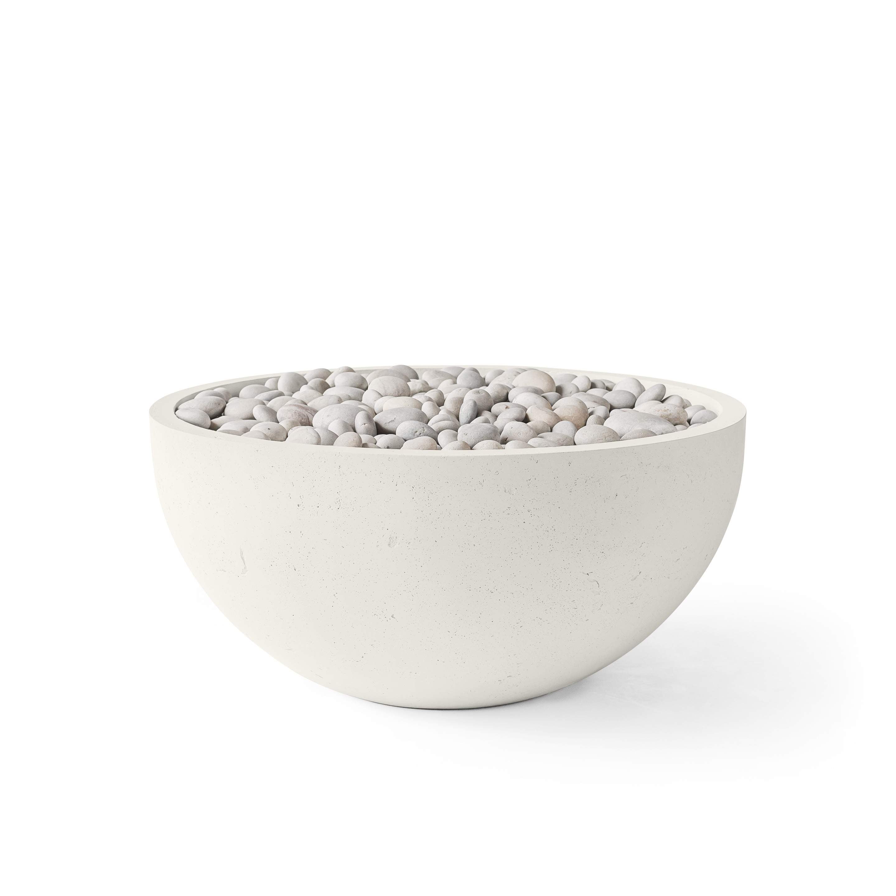 HPC Fire Serenade Concrete 40" Fire Pit by Dekko