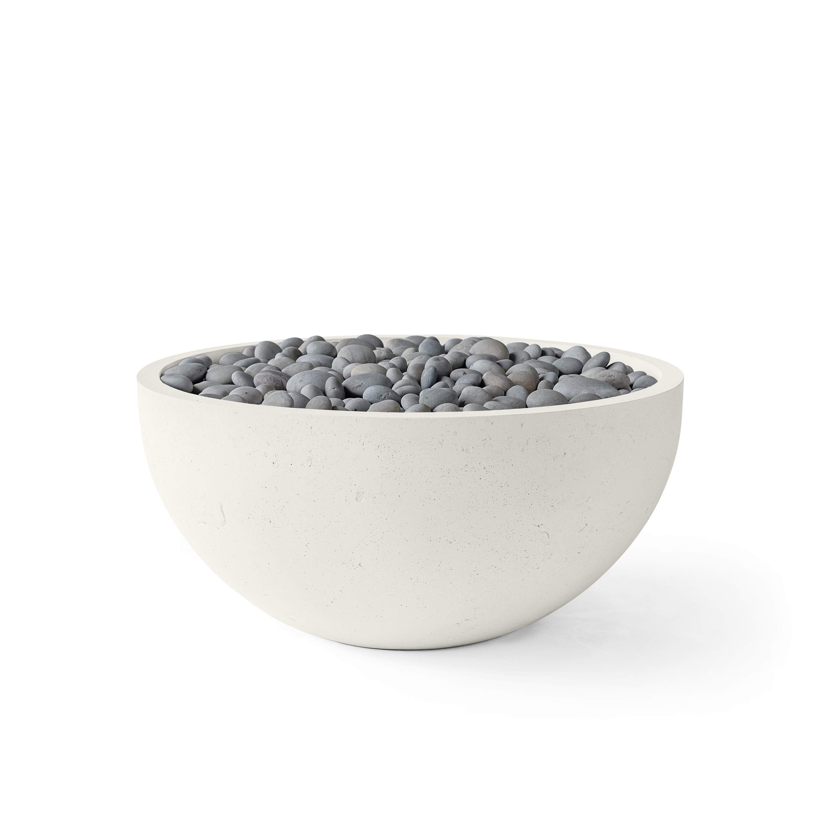 HPC Fire Serenade Concrete 40" Fire Pit by Dekko