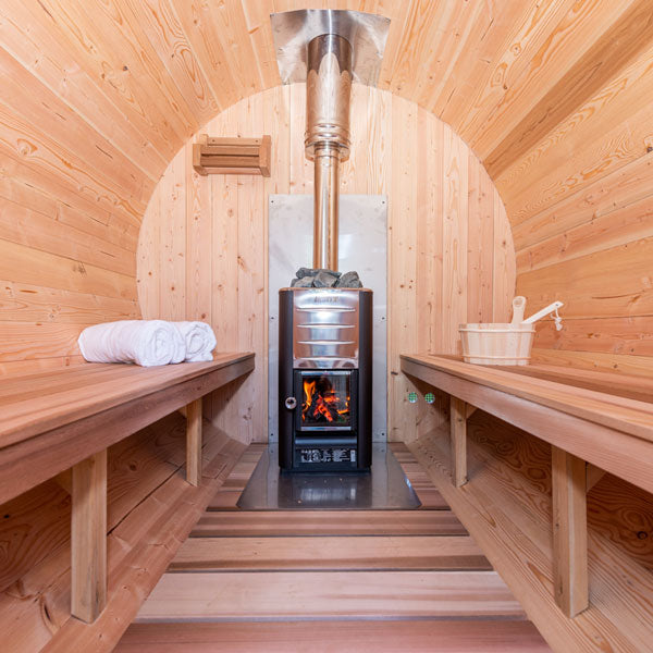 Leisurecraft CT Serenity Wood Burning Barrel Sauna