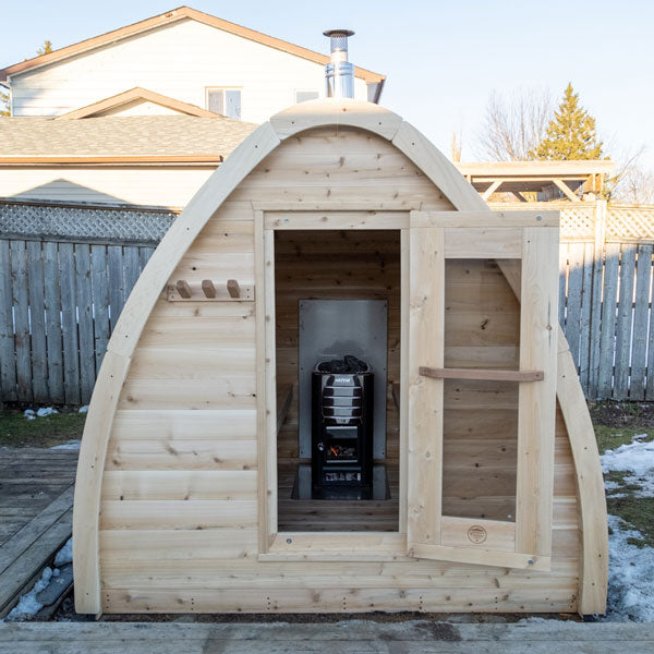 Leisurecraft CT Mini POD Wood Burning Sauna