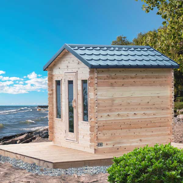 Leisurecraft CT Georgian Cabin Electric Heated Sauna