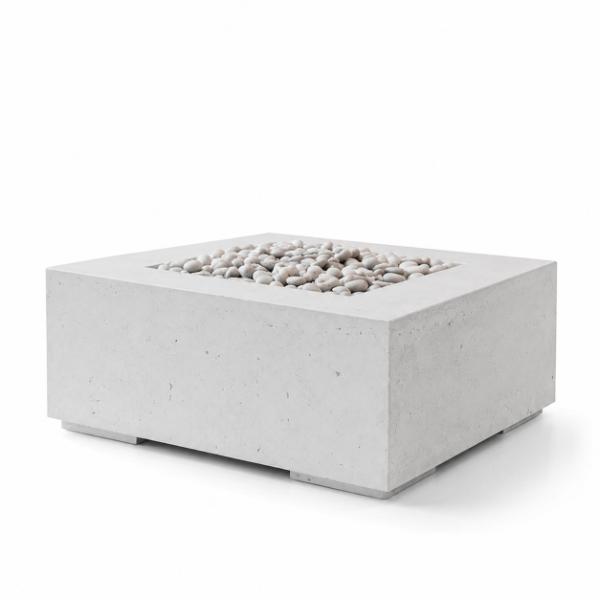 HPC Fire Alea Concrete 40" Fire Pit by Dekko