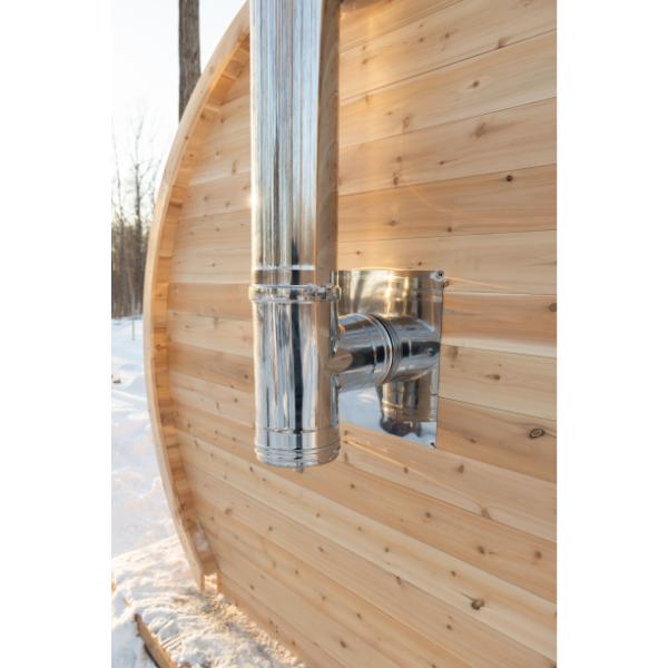 Leisurecraft CT Elation Wood Burning Heater Sauna