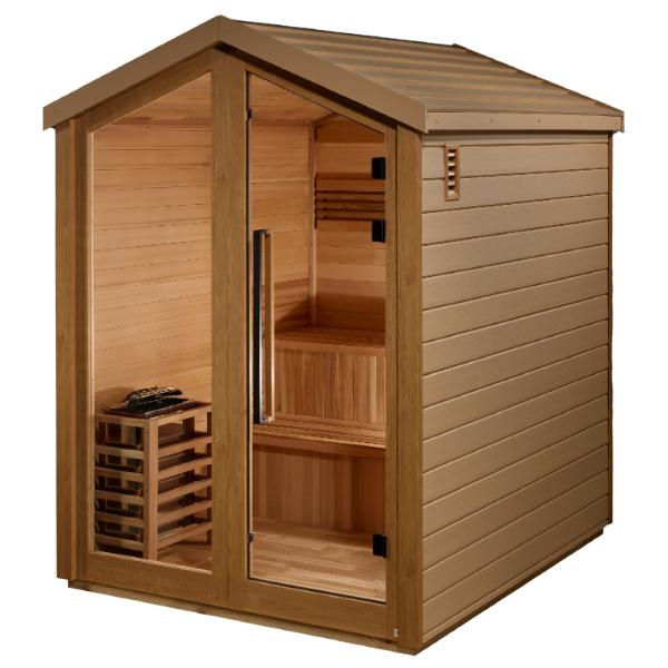 Golden Designs "Savonlinna" 3 Person Barn Outdoor Traditional Sauna