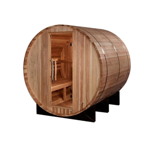 Golden Designs "Arosa" 4 Person Barrel Traditional Sauna