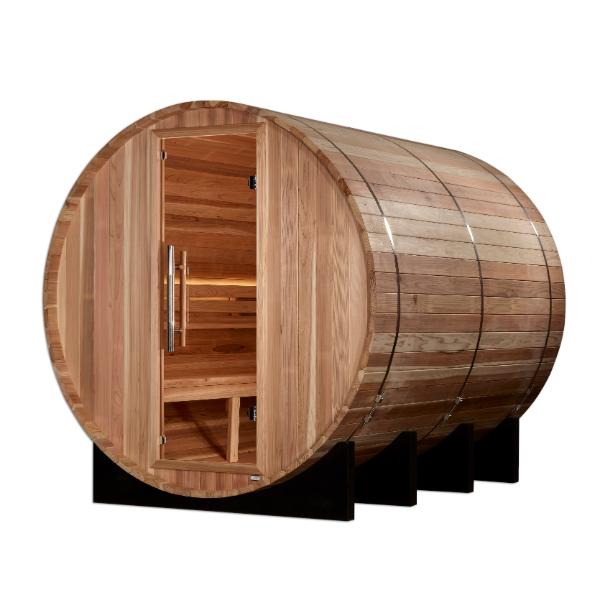 Golden Designs "Klosters" 6 Person Barrel Traditional Sauna