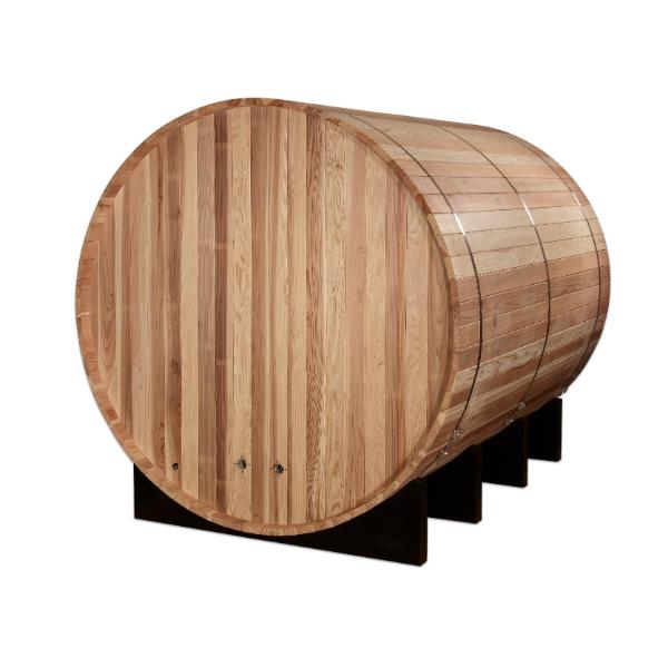 Golden Designs "Klosters" 6 Person Barrel Traditional Sauna
