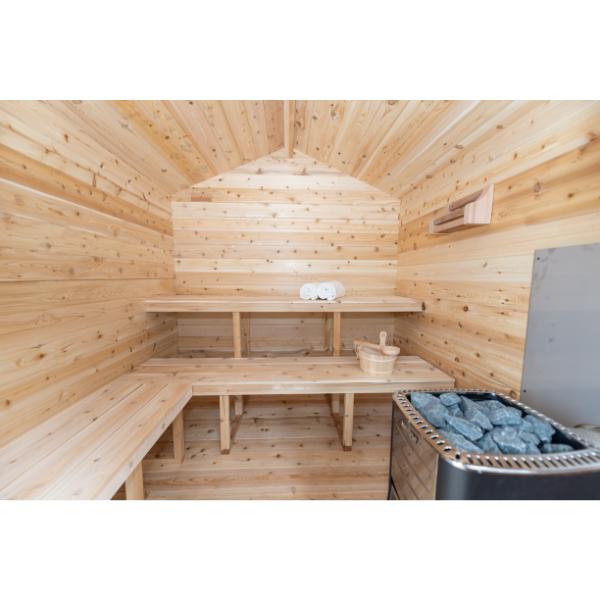 Leisurecraft CT Georgian Cabin Wood Burning Sauna