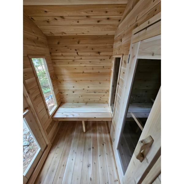 Leisurecraft CT Georgian Cabin Electric Heated Sauna