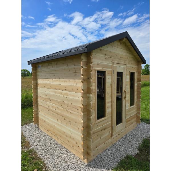 Leisurecraft CT Georgian Cabin Electric Heated Sauna