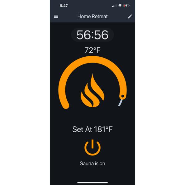 Homecraft Electric Sauna Wifi Touchpad