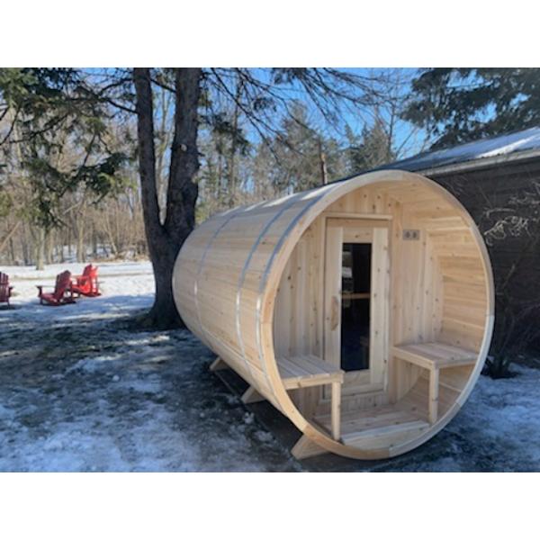 Leisurecraft CT Serenity Electric Barrel Sauna