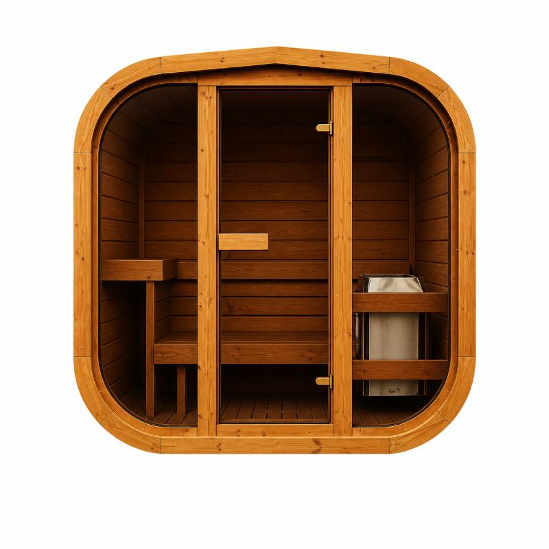 Mande MW16 ThermoWood® Outdoor 4 Person Sauna