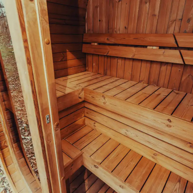 Mande MW12 ThermoWood® Outdoor 3 Person Sauna