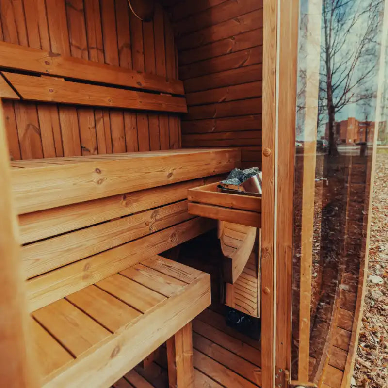 Mande MW12 ThermoWood® Outdoor 3 Person Sauna