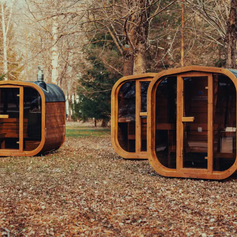 Mande MW12 ThermoWood® Outdoor 3 Person Sauna