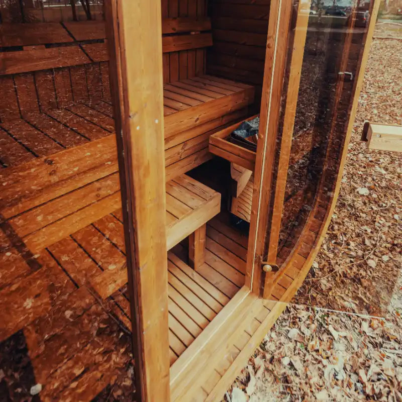 Mande MW12 ThermoWood® Outdoor 3 Person Sauna