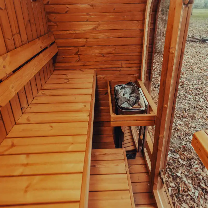 Mande MW12 ThermoWood® Outdoor 3 Person Sauna